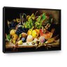 Quadro Decorativo Gourmet Mesa de Frutas Moldura - 1