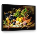 Ver imagem 1 de Quadro Decorativo Gourmet Mesa de Frutas Moldura