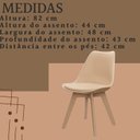 Ver imagem 7 de Mesa Compacta Tampo em MDF Tx 90cm & Cadeiras Leda Almofadas Ergônomicas