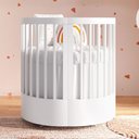 Ver imagem 5 de Berço Wave Evolutivo Redondo Branco Divicar