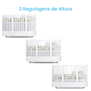 Ver imagem 6 de Berço Wave Evolutivo Redondo Branco Divicar