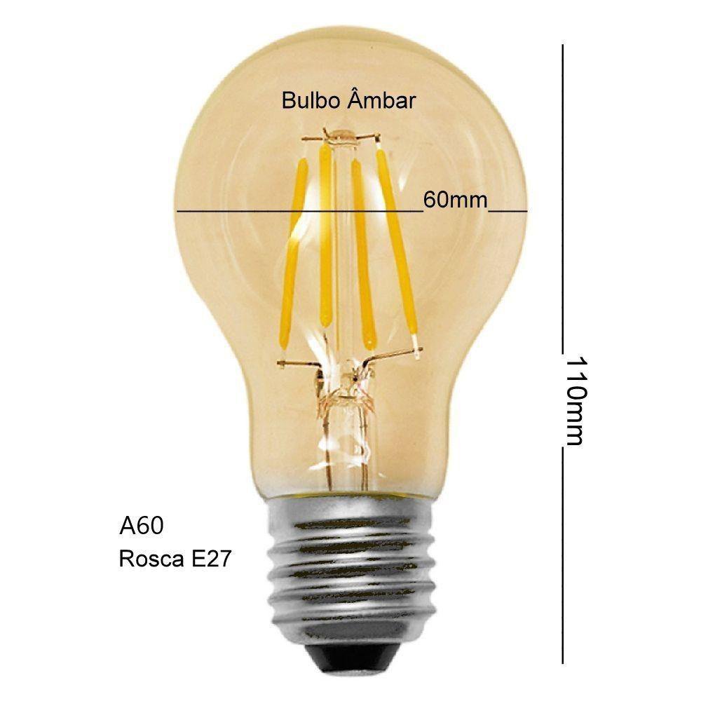 Arandela Krypton Cabeceira De Cama C/ Led - 2