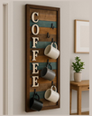 Ver imagem 4 de Porta Canecas Decorativo Colorido Coffee