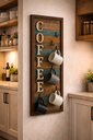 Ver imagem 1 de Porta Canecas Decorativo Colorido Coffee