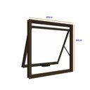 Ver imagem 3 de Janela de Aluminio Maxim-ar 60x60cm Vidro Transparente