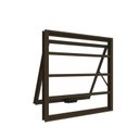 Ver imagem 2 de Janela de Aluminio Maxim-ar 60x60cm Vidro Transparente e Grade