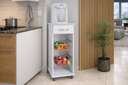 Ver imagem 1 de Fruteira Régia com 2 Cestos Metálicos e 1 Gaveta Compacta e Moderna:branco