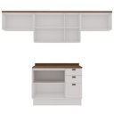 Ver imagem 3 de Armário de Cozinha Compacta Modulada 2,80m 8 Peças Iluminata Genialflex