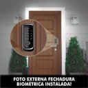 Ver imagem 7 de Fechadura Externa Biométrica Eletrônica Digital Sobrepor
