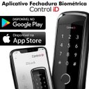 Ver imagem 4 de Fechadura Externa Biométrica Eletrônica Digital Sobrepor