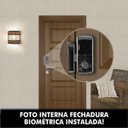 Ver imagem 6 de Fechadura Externa Biométrica Eletrônica Digital Sobrepor