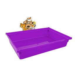 Bandeja Higiênica para Gaiola Luxo Lilas Pet Roe Jel Plast - 2