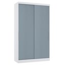 Ver imagem 1 de Guarda Roupa Dormitório Modulado Alpes 2 Portas de Correr - Módulo Roupeiro Alpes - Luciane:azul