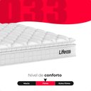 Ver imagem 4 de Colchão Casal Life D33 Pillow Top Branco 17x138x188cm