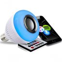 Ver imagem 3 de Lâmpada Bluetooth com Led Rgb Música 12w + Controle Remoto
