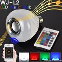 Ver imagem 2 de Lâmpada Bluetooth com Led Rgb Música 12w + Controle Remoto