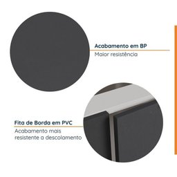 Cozinha Modulada 6 Peças sem Tampo com Rodapé 3 Aéreos e 3 Balcões Ipanema CabeCasa MadeiraMadeira - 7