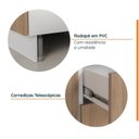 Ver mais imagens de Cozinha Modulada 6 Peças sem Tampo com Rodapé 3 Aéreos e 3 Balcões Ipanema CabeCasa MadeiraOriginals