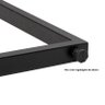 1 Pé em L para Mesa Estilo Industrial 75x43cm com Regulagem - 2