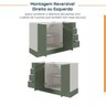 Cozinha Modulada 6 Peças sem Tampo com Rodapé 3 Aéreos e 3 Balcões Ipanema CabeCasa MadeiraOriginals - 15