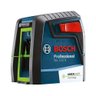 Nível a Laser Verde 2 Linhas 12 Mts Gll2-12g Bosch - 3