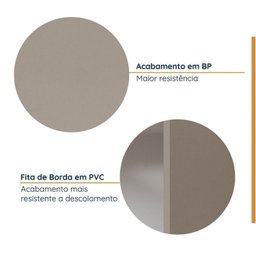 Cozinha Modulada 8 Peças sem Tampo com Rodapé 4 Aéreos e 4 Balcões Ipanema CabeCasa MadeiraMadeira - 7