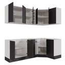 Ver imagem 6 de Cozinha Modulada 8 Peças sem Tampo com Rodapé 4 Aéreos e 4 Balcões Ipanema CabeCasa MadeiraOriginals