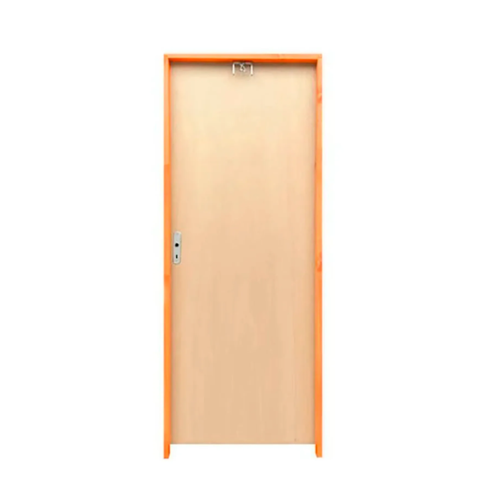 Porta Madeira Lisa Mista C/ Fechadura Comum Bat 11 - 210cm - 92cm - Esquerda