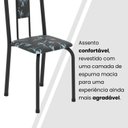 Ver mais imagens de Conjunto para Sala de Jantar com 6 Cadeiras Lívia Preto