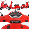 Moto Scooter Eletrica Infantil Zippy Toys Vespa Gts 6v Vermelha - 3