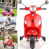 Moto Scooter Eletrica Infantil Zippy Toys Vespa Gts 6v Vermelha - 4