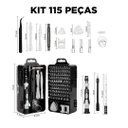 Ver imagem 6 de Kit Profissional Ferramentas Reparo Conjunto Chaves 115 em 1