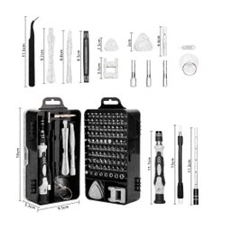 Kit Profissional Ferramentas Reparo Conjunto Chaves 115 em 1 - 4