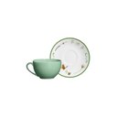 Ver imagem 1 de Conjunto 6 Xícaras com Pires Coup Jardim Campestre Alleanza