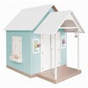 Ver imagem 1 de Casinha de Brinquedo com Telhado Branco/verde Água Criança Feliz
