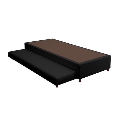 Base Box com Cama Auxiliar Solteiro 88x188x32 Luana Multimóveis Cr35383