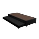 Ver imagem 1 de Base Box com Cama Auxiliar Solteiro 88x188x32 Luana Multimóveis Cr35383