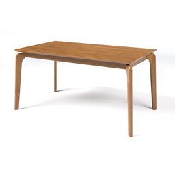 Mesa de Jantar 4 lugares 120cm Madeira Maciça Tampo Laminado IMBUIA - 1
