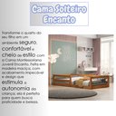 Ver imagem 6 de Cama de Solteiro Encanto Madeira Maciça com Grade Segurança e Estilo Infantil