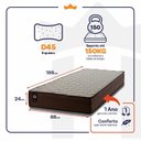 Ver imagem 2 de Colchão Solteiro King House D45 Atlanta 88x188x24