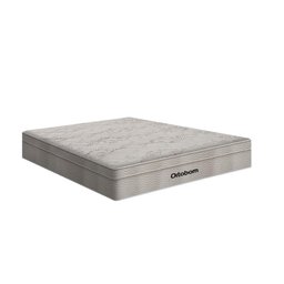Cama Box Baú Casal Tecido Sintético Preto com Colchão Ortobom Airtech Molas Ensacadas - 4