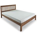Ver imagem 1 de Cama de Casal de Madeira Maciça Mogno