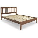 Ver imagem 4 de Cama de Casal de Madeira Maciça Mogno
