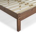 Ver imagem 3 de Cama de Casal de Madeira Maciça Mogno
