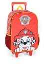 Ver imagem 2 de Mochila com Rodas Infantil 16" Patrulha Canina Vermelho - Luxcel
