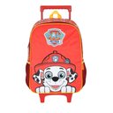 Ver imagem 1 de Mochila com Rodas Infantil 16" Patrulha Canina Vermelho - Luxcel