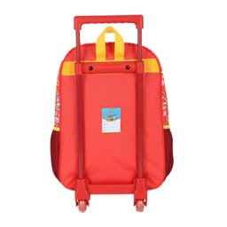 Mochila com Rodas Infantil 16" Patrulha Canina Vermelho - Luxcel - 5