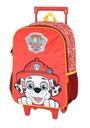 Ver imagem 3 de Mochila com Rodas Infantil 16" Patrulha Canina Vermelho - Luxcel