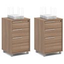 Ver imagem 1 de Kit 2 Gaveteiros 3 Gavetas com Chave Maia