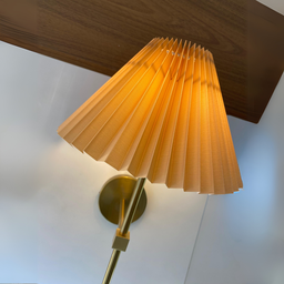 Arandela Cupula 49cm E27:laranja - 3